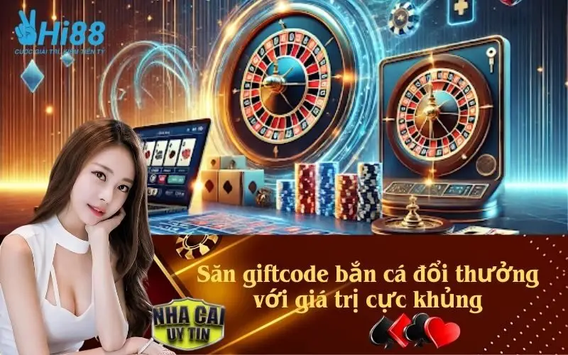 Săn giftcode bắn cá đổi thưởng với giá trị cực khủng